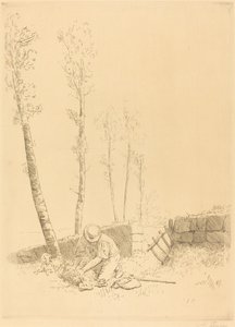 羊を探して (ル・ムートン・レトローヴ) 作： Alphonse Legros