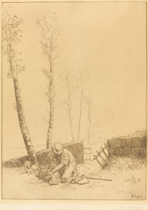 羊を探して (ル・ムートン・レトローヴ) 作： Alphonse Legros