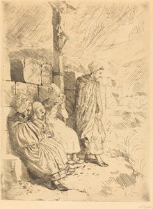 漁夫の妻 作： Alphonse Legros