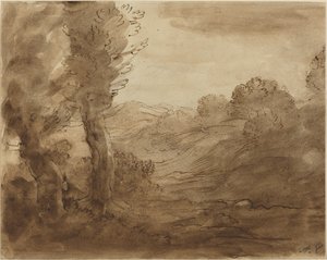 ブルゴーニュの歩道。 作： Alphonse Legros
