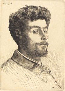 フレデリック・レガミー。 作： Alphonse Legros