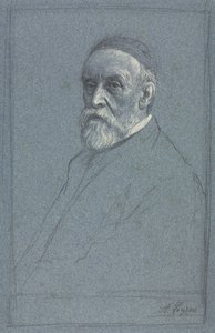 ジョージフレデリックワッツ、RA、c。 1877-1878。 作： Alphonse Legros