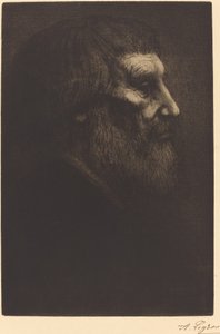 Beggar Tete de mendiant の頭。 作： Alphonse Legros