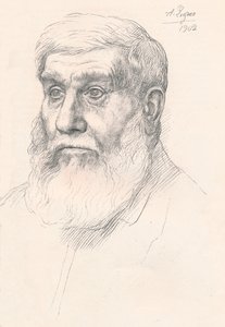 農民の長、1902年、1903年 作： Alphonse Legros
