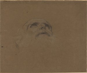 老人の頭 作： Alphonse Legros