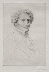 ヘクター・ベルリオーズ。 作： Alphonse Legros
