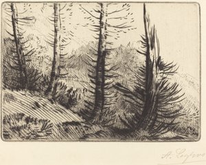 ピレネーの中で Dans les Pyrenees 作： Alphonse Legros