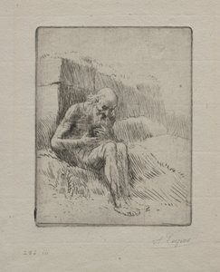ジョブ2ndプレート。 作： Alphonse Legros