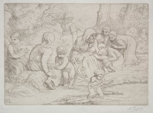 夏 作： Alphonse Legros