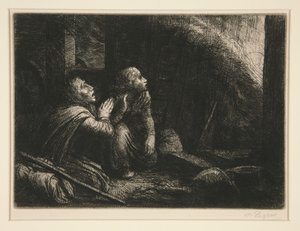  作： Alphonse Legros