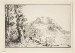 ザ ファーム オン ザ ヒル 作： Alphonse Legros