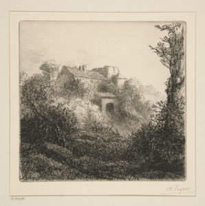 ザ ファーム オン ザ ヒル 作： Alphonse Legros