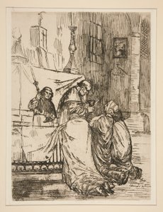 聖体拝領 作： Alphonse Legros