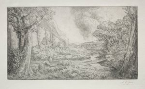 ランドスケープランドスケープ。 作： Alphonse Legros