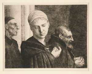 洗礼（洗礼） 作： Alphonse Legros