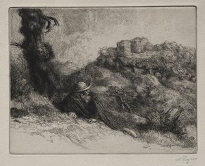 幽霊の城 作： Alphonse Legros