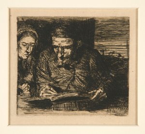 会計帳簿 作： Alphonse Legros