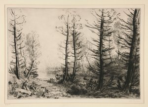 大運河 作： Alphonse Legros