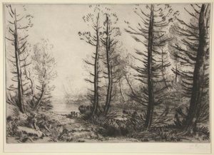 大運河 作： Alphonse Legros