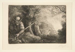 庭師 作： Alphonse Legros