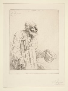 乞食 (乞食) 作： Alphonse Legros