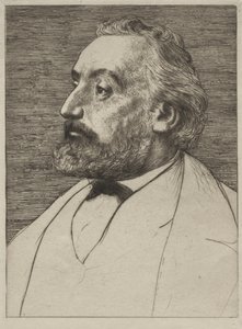 レオン・ガンベッタ 作： Alphonse Legros