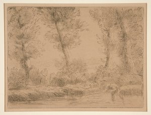 Les Bords de la Liane (The Banks of the Liane) 作： Alphonse Legros