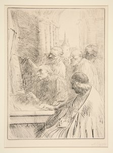 Lの修道士 作： Alphonse Legros
