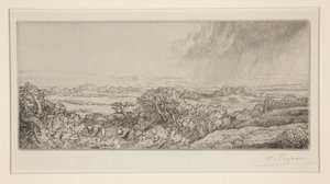 きのこ採り 作： Alphonse Legros