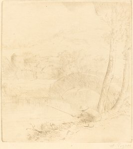Little Angel (小さな釣り人) 作： Alphonse Legros