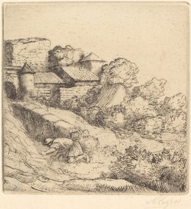 リトル バーナー オブ グラス 作： Alphonse Legros