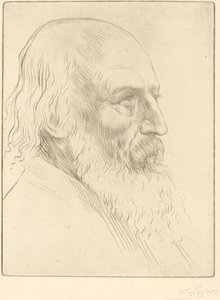 ロード A. テニソン、3 枚目のプレート。 作： Alphonse Legros