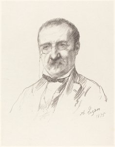 M. シャンフルーリー 作： Alphonse Legros