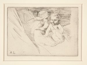 マブとキューピドン（マブとキューピッド） 作： Alphonse Legros