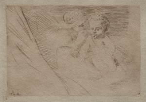 マブとキューピドン。 作： Alphonse Legros