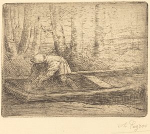 パントの男。 作： Alphonse Legros