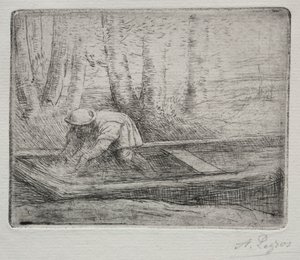 マン・イン・ア・パント 作： Alphonse Legros
