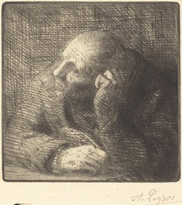 瞑想 ラ・メディテーション。 作： Alphonse Legros