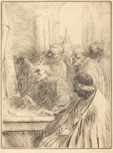  作： Alphonse Legros