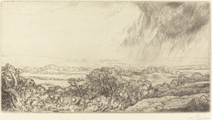 キノコ採集者 キノコ採集者。 作： Alphonse Legros