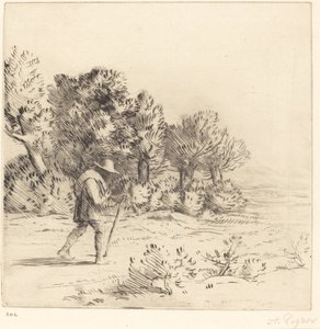 行商人 (行商人) 作： Alphonse Legros
