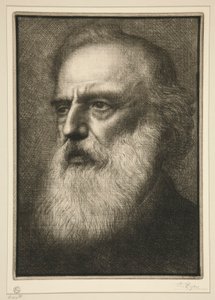 の肖像 作： Alphonse Legros