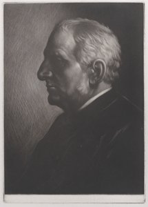 サー・フランシス・シーモア・ヘイデンの肖像、1881年。 作： Alphonse Legros