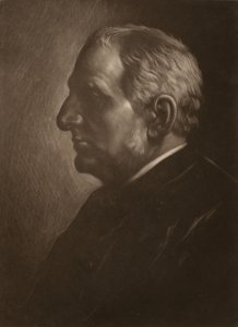 サー・フランシス・シーモア・ヘイデンの肖像 作： Alphonse Legros