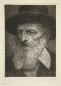 テニソンの肖像 作： Alphonse Legros