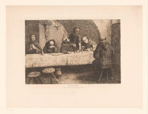 祈祷僧がいる食堂 Le réfectoire (オブジェクトのタイトル)