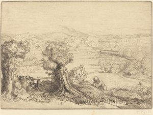 ブルゴーニュの谷の記憶 ブルゴーニュの谷の記憶。 作： Alphonse Legros