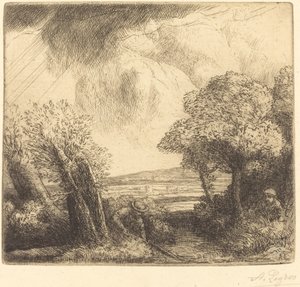 トラスティメーヌの湖の記憶 お土産デュ ラック デ トラスティメーヌ。 作： Alphonse Legros