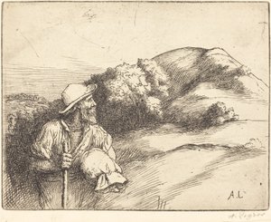 フィールドからのリターン (Le retour des champs) 作： Alphonse Legros
