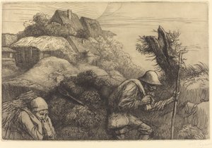 森からの帰還 作： Alphonse Legros